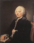 Jean Baptiste Greuze Portrait of George Gougenot de Croissy painting